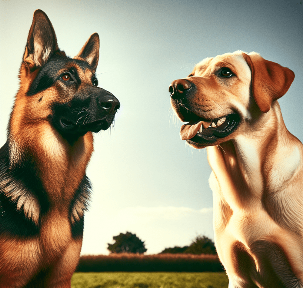 German Shepherd vs Labrador Retrievers