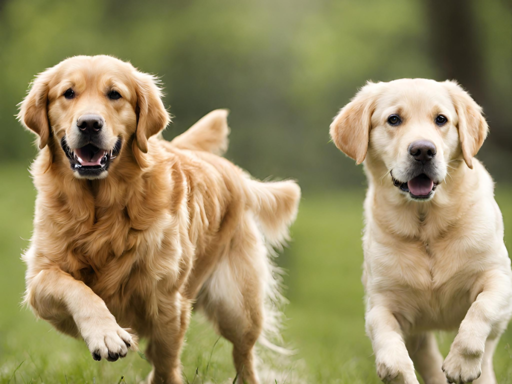 Comparison Between Golden Retrievers and Labrador Retrievers